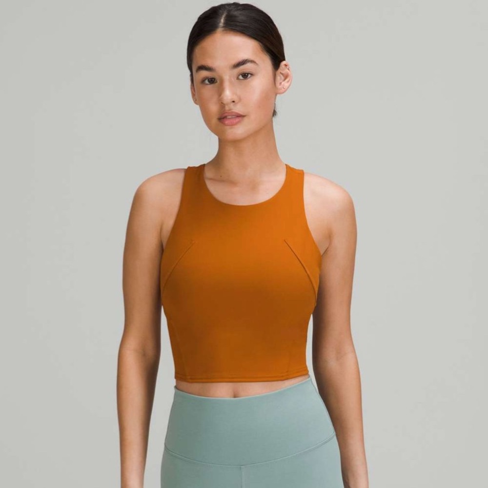 Lululemon Invigorate Training Tank Butternut Brown